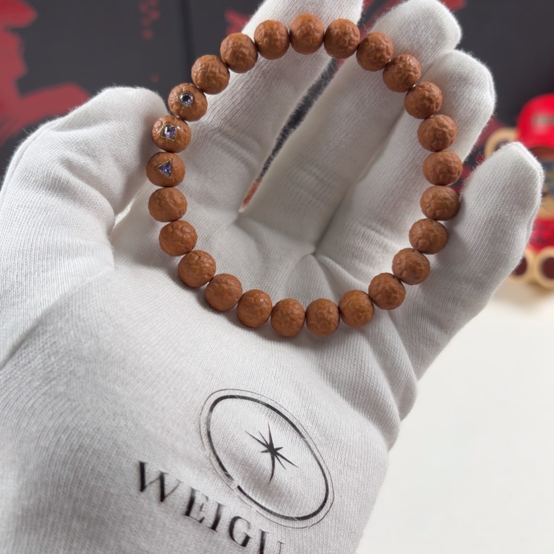 手串猴头核桃全品九紫舍利