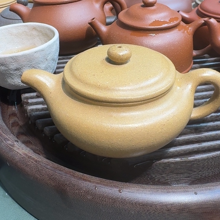 紫砂茶壶黄金段无添加180cc瑕蝙蝠