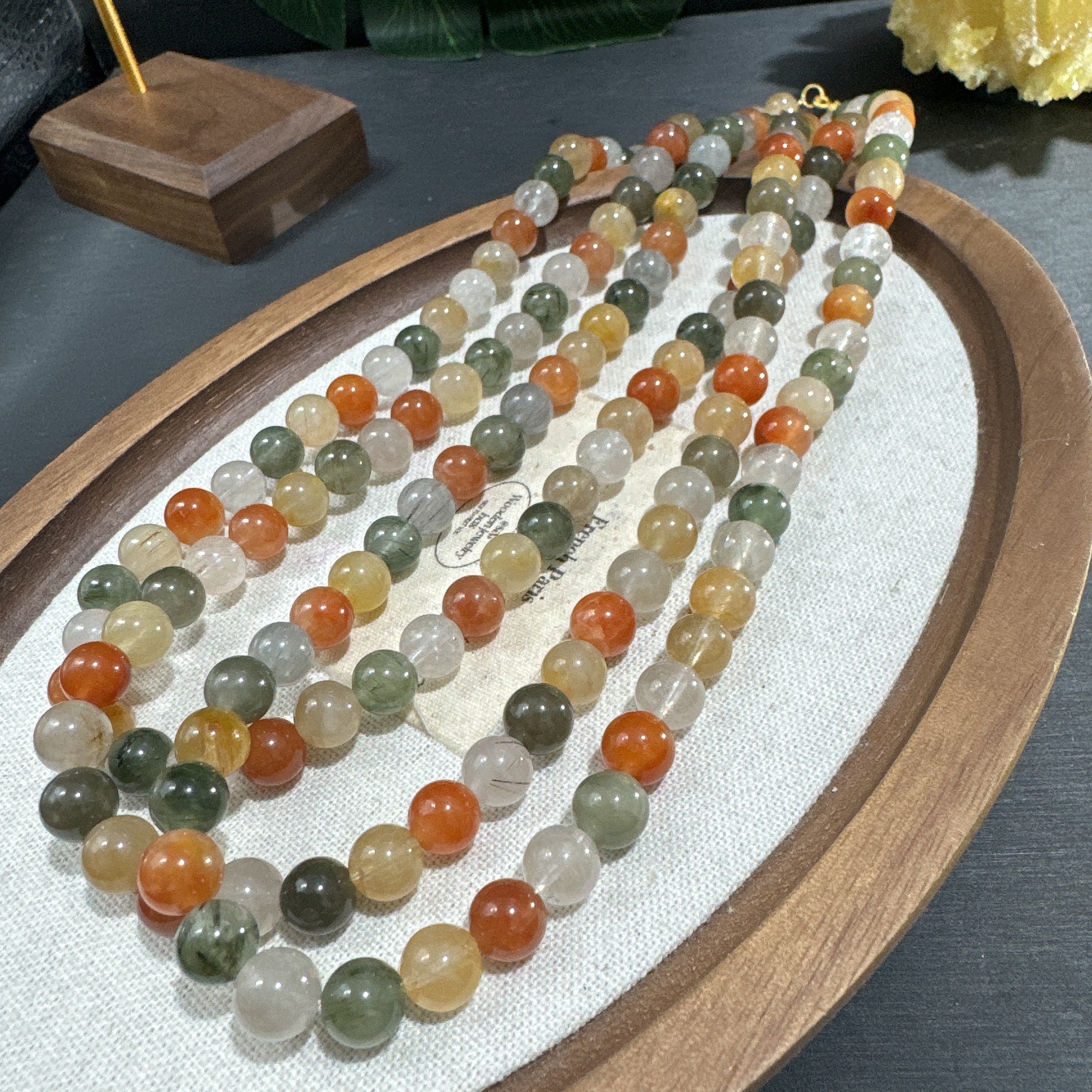 s532 高品质兔毛项链7mm+ 多样性发一