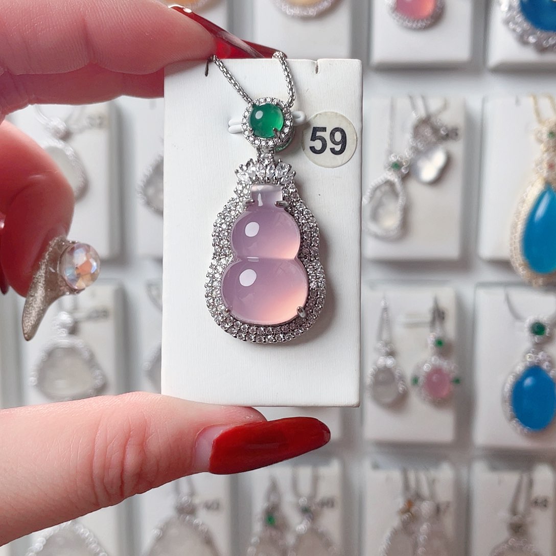 玛瑙/玉髓吊坠(赠链)未镶嵌