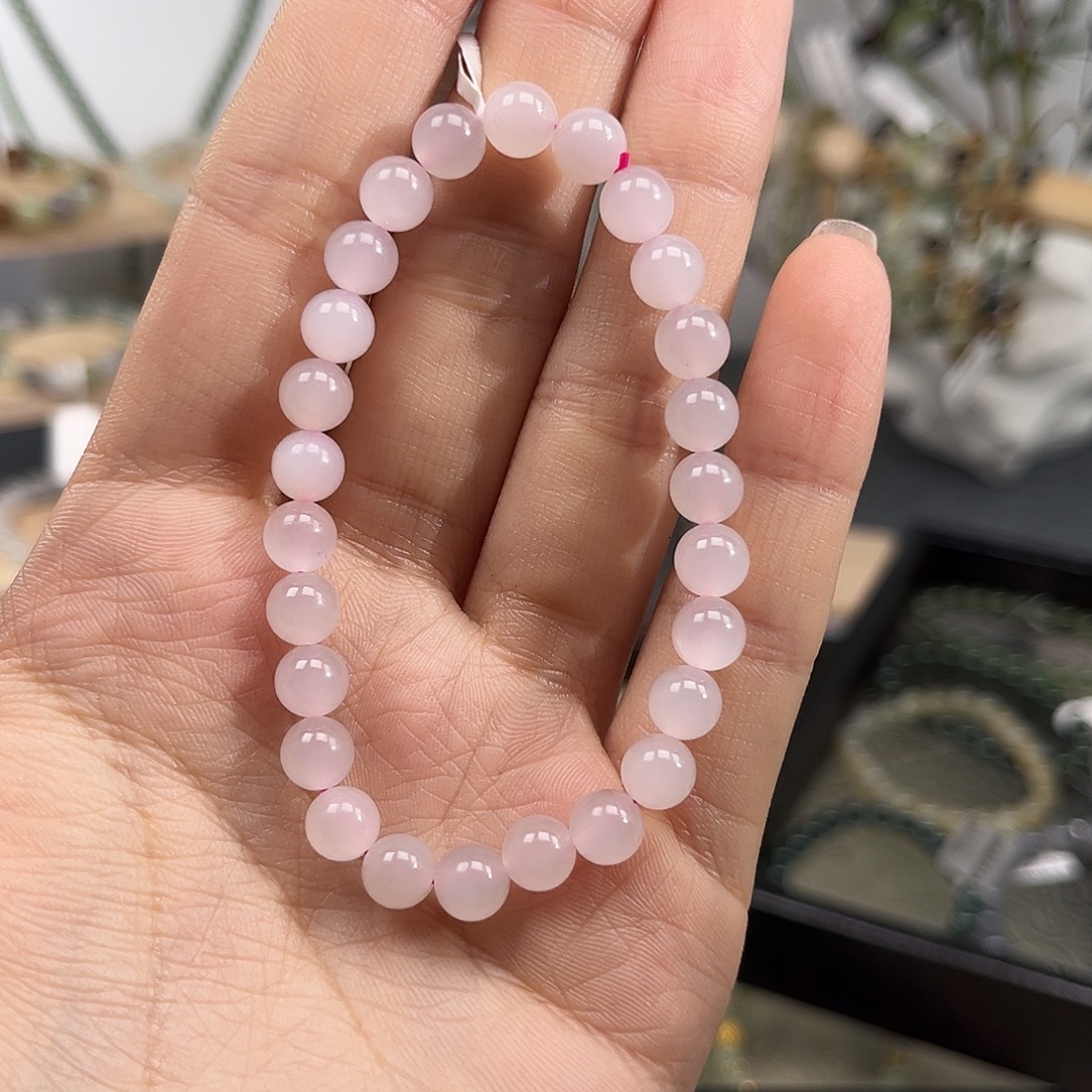 1****和田玉未镶嵌手串