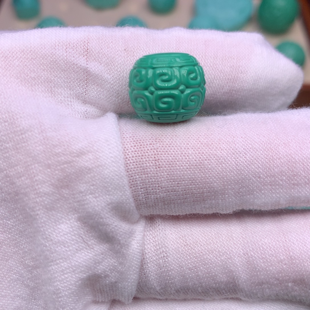 吃****原生态散珠配珠回纹珠卡14.6