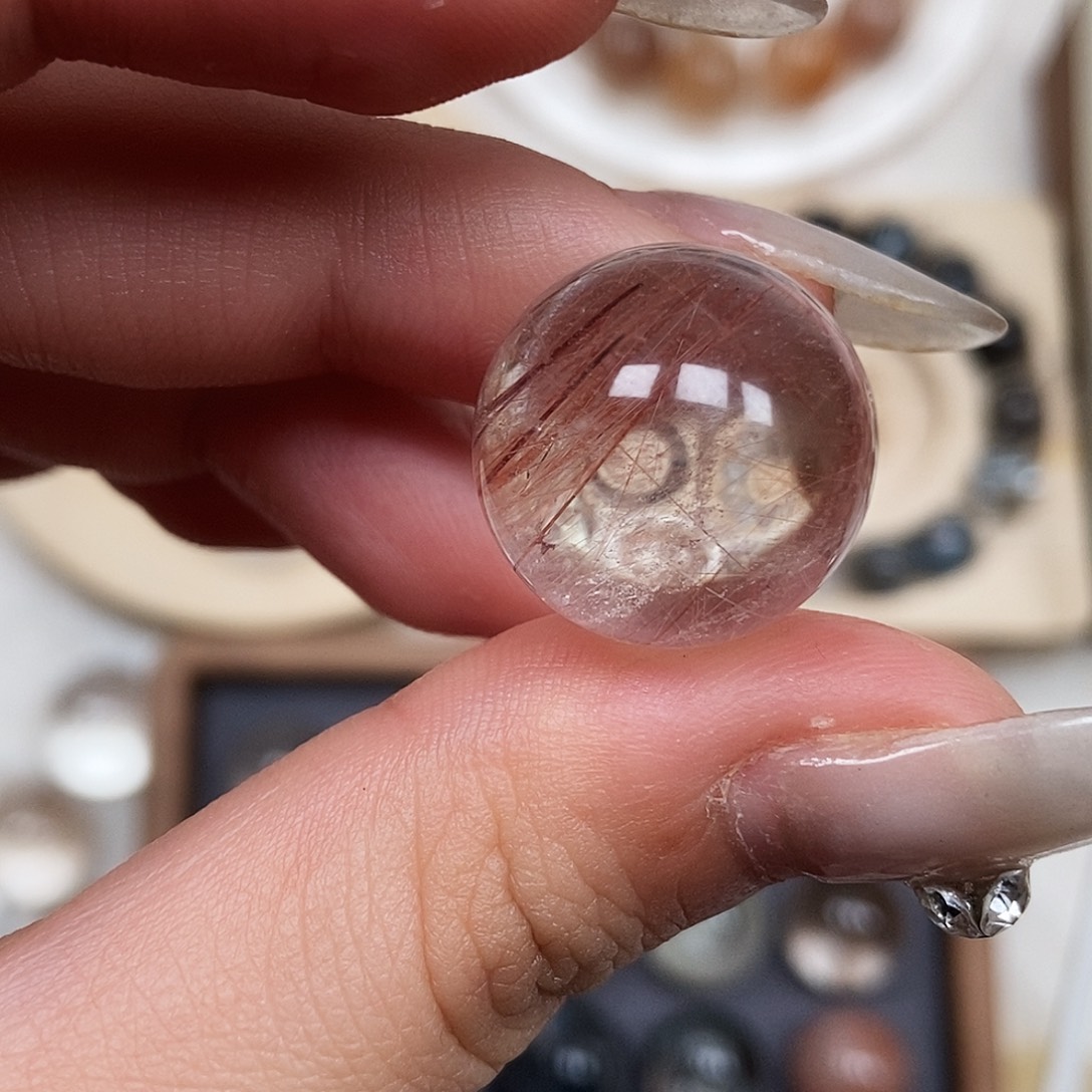 蜡***新手链银S925镶嵌烟晶