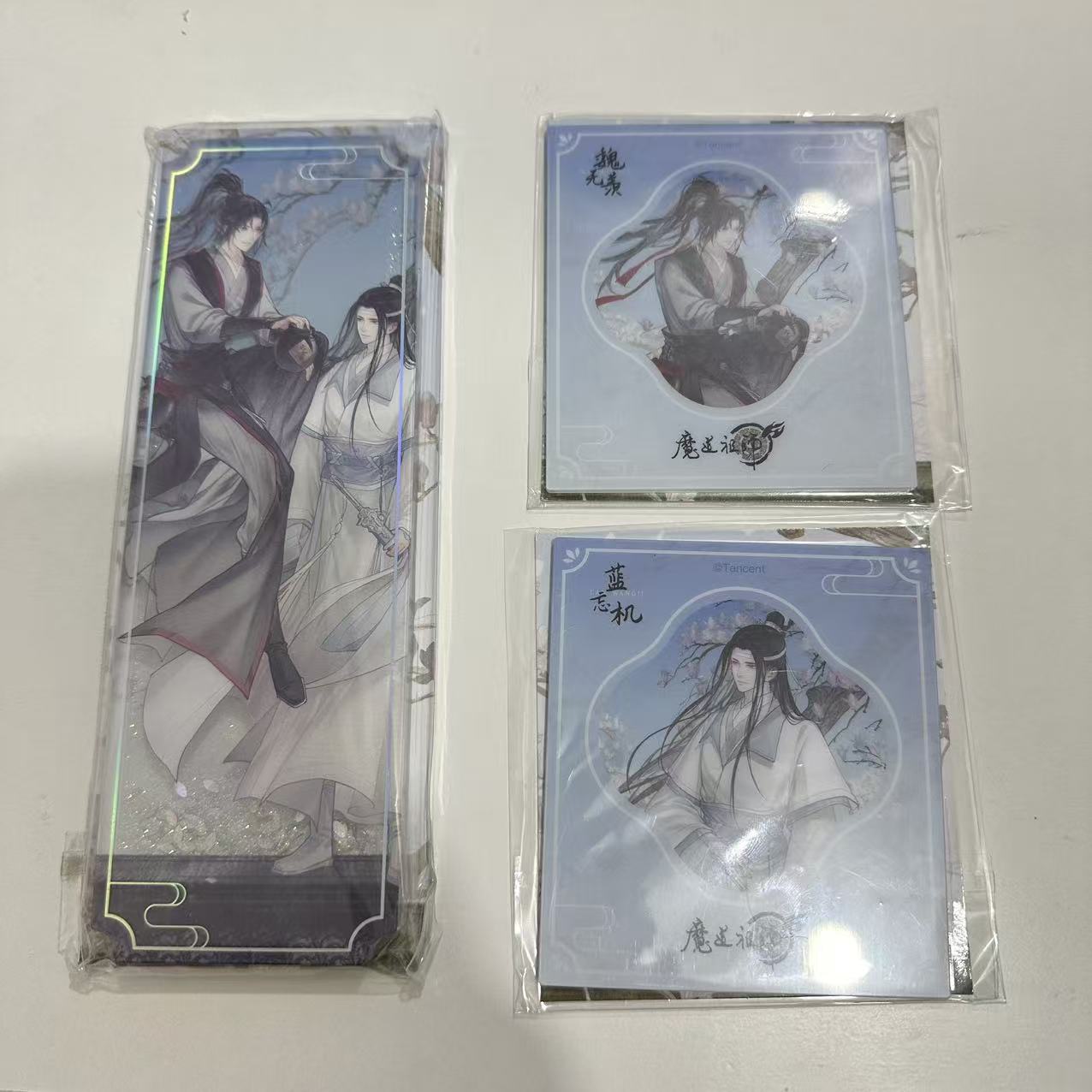 魔道祖师天子笑系列亚克力流沙立牌3件套