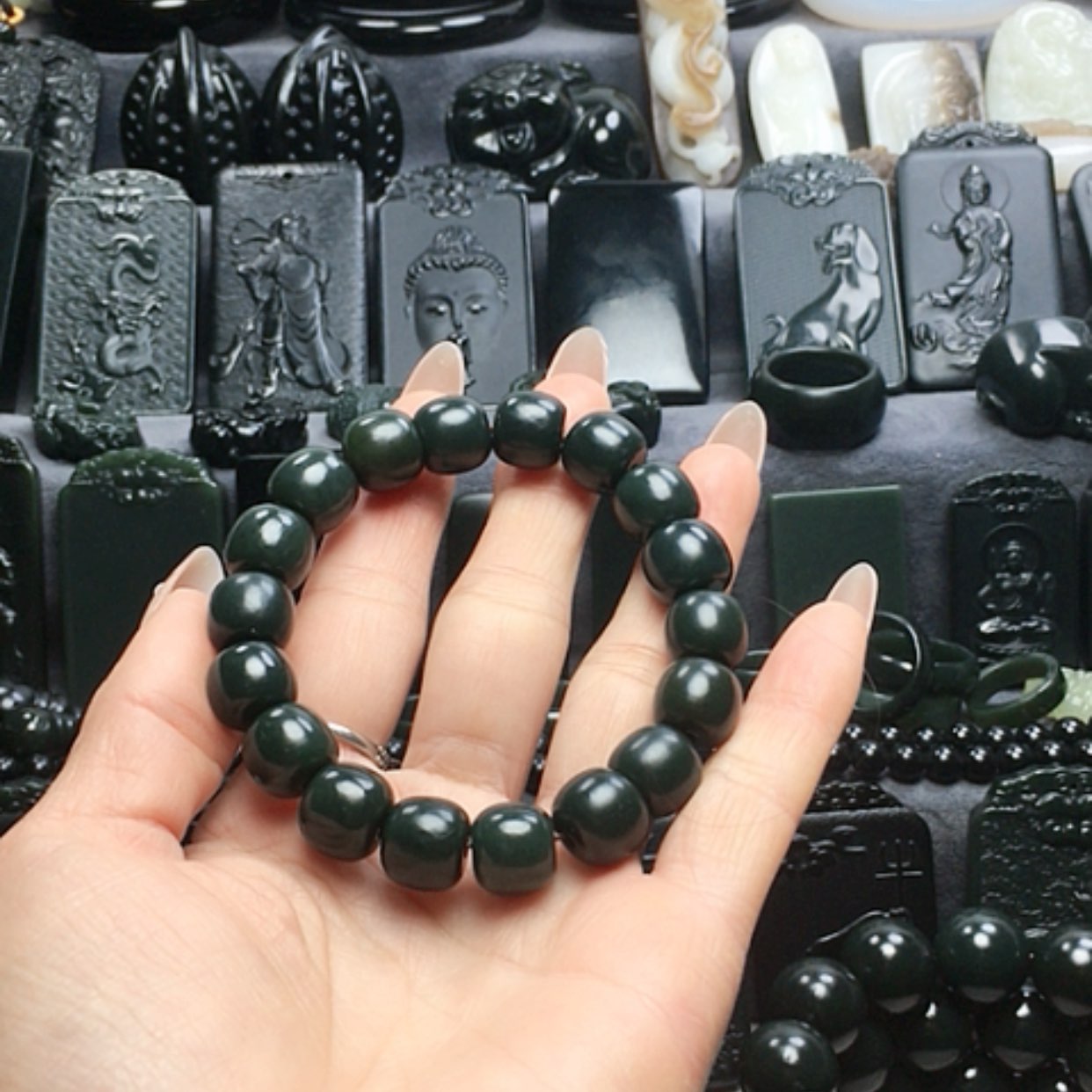 【闪购商品】和田玉手串未镶嵌