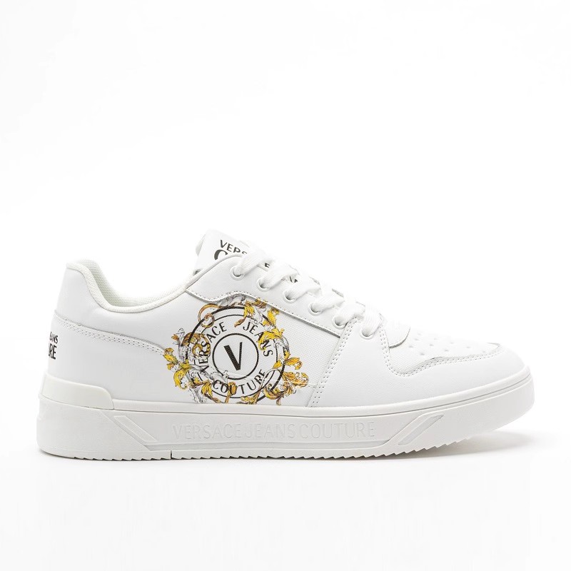 Versace 范思哲 VJ 男士低帮休闲鞋时尚板鞋小白鞋