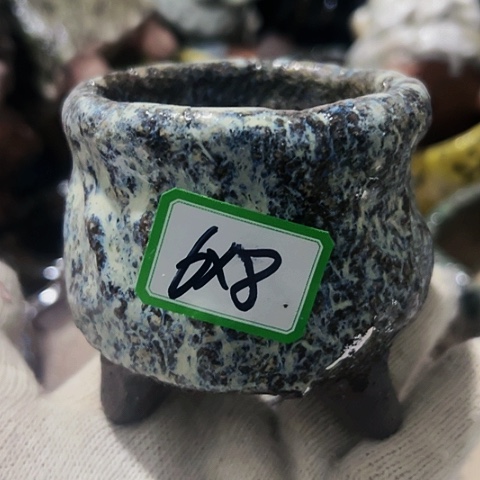 红陶粗陶花盆手工