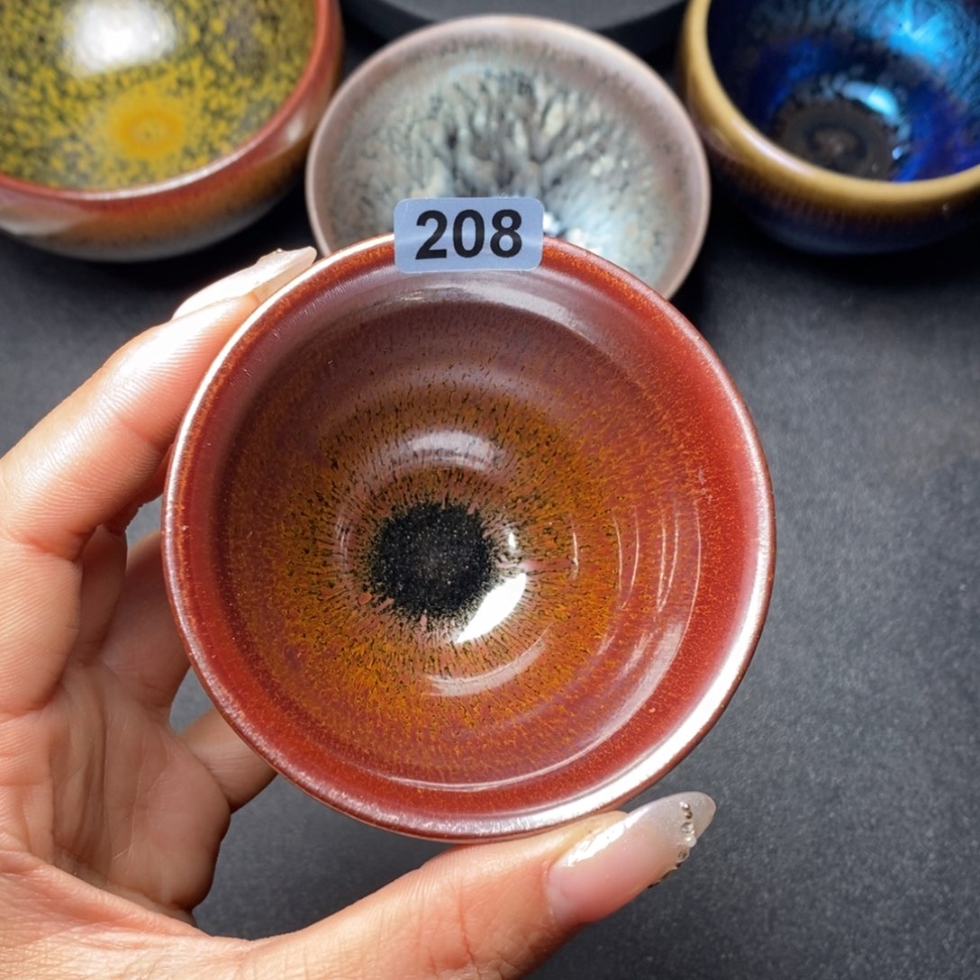 茶盏建窑建盏主人杯208