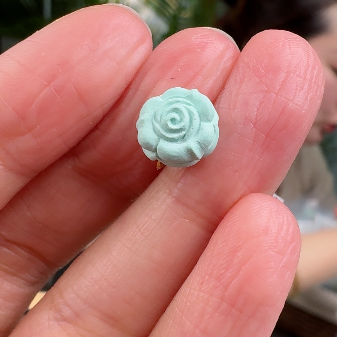 绿松石珠宝奇石未镶嵌