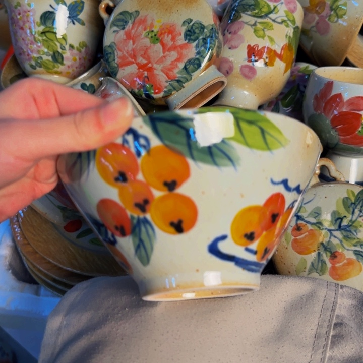 瓷片景德镇陶瓷手工手绘