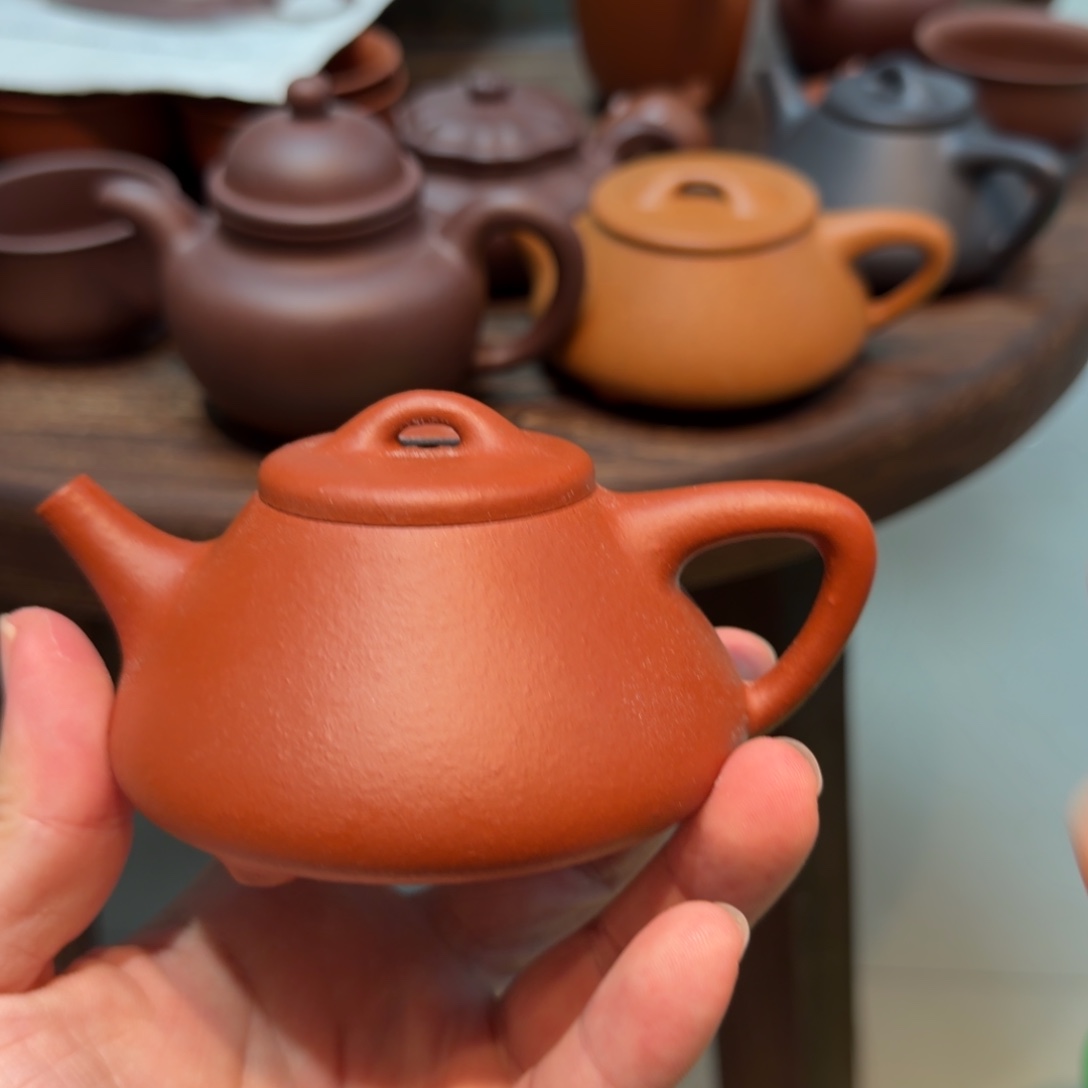 紫砂茶壶小果子市送个杯子