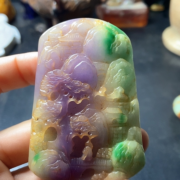 吊坠白玉菩提老*吊坠