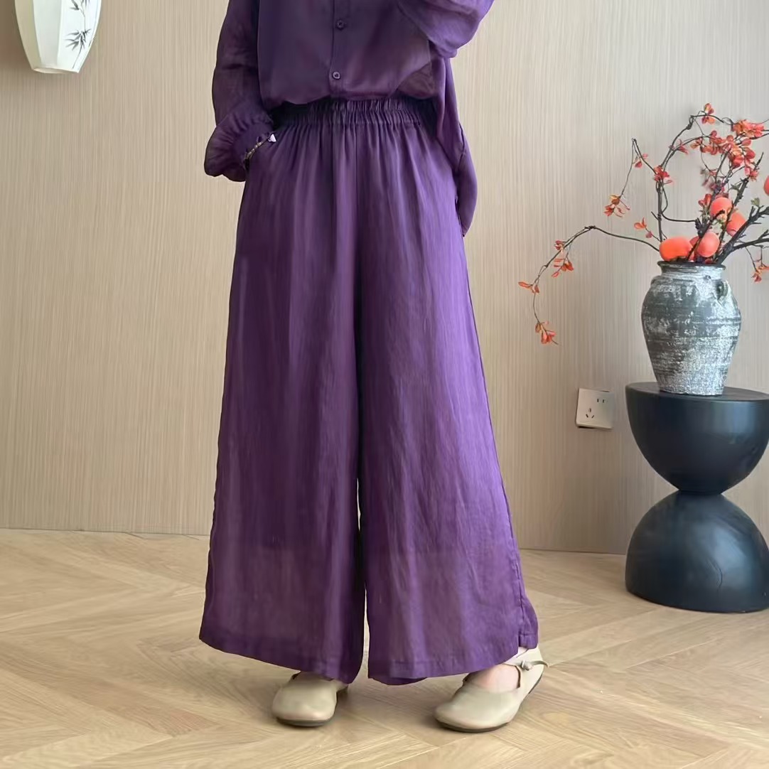 ③植得服饰玲玲【001-200】亚麻苎麻汉麻上衣裤子复合链接按编码下单