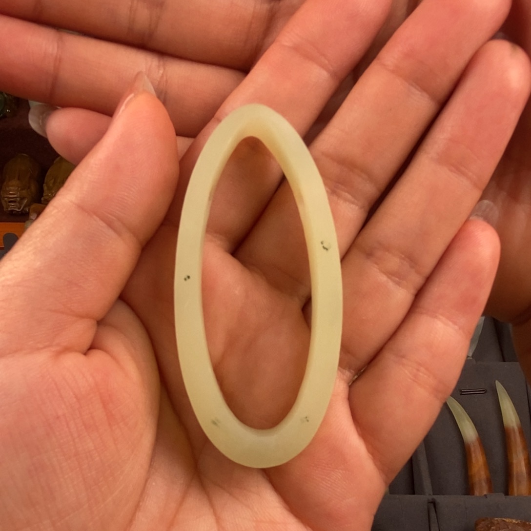 和田玉挂件未镶嵌正*