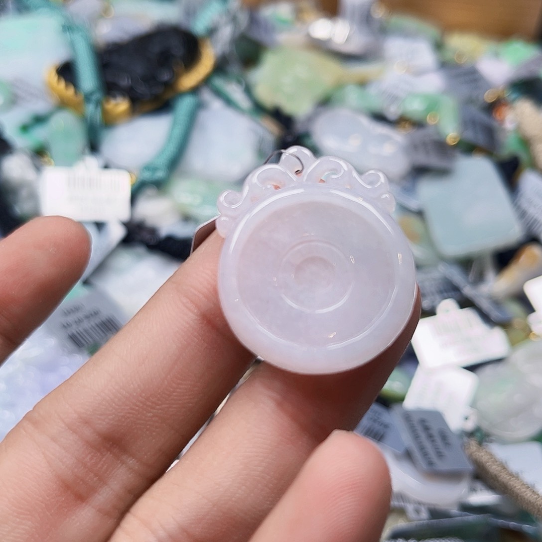 翡翠未镶嵌颈饰缅甸翡翠A货