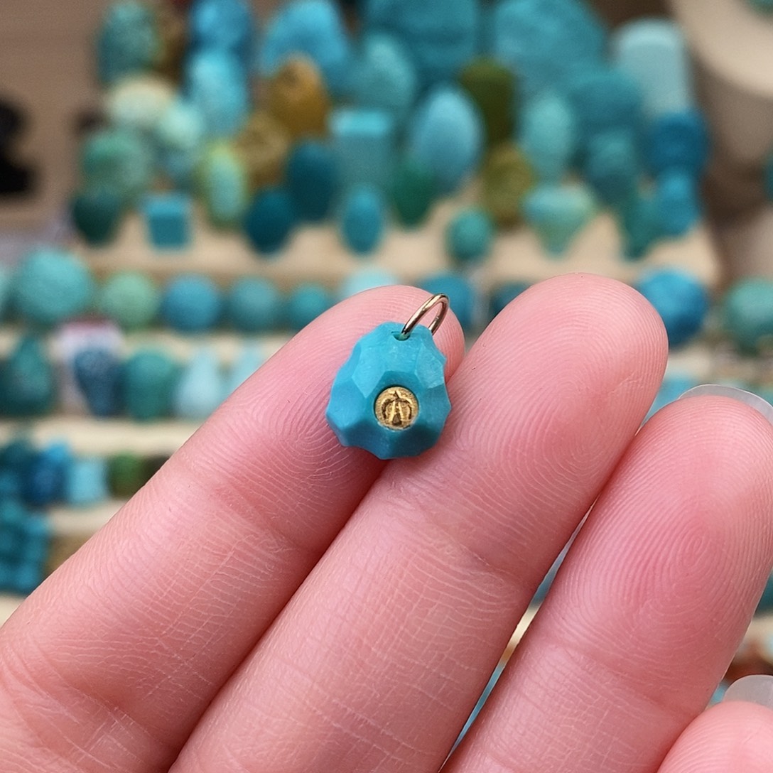 绿松石珠宝奇石未镶嵌