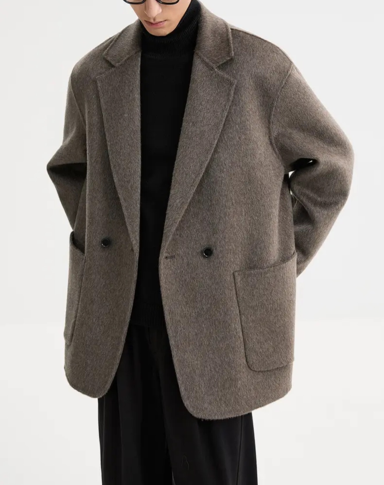 C/Dong [100%绵羊毛] 全手工双面羊毛西装  