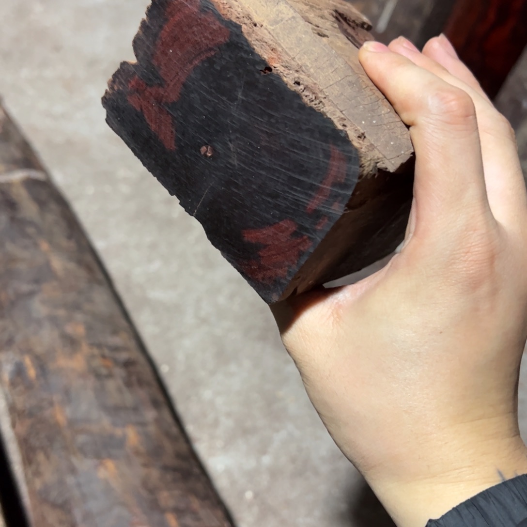 莫***.紫檀木类端景台印度小叶紫檀