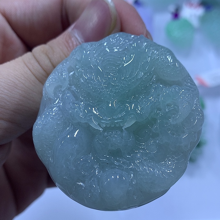 翡翠未镶嵌颈饰天然翡翠A货吊坠