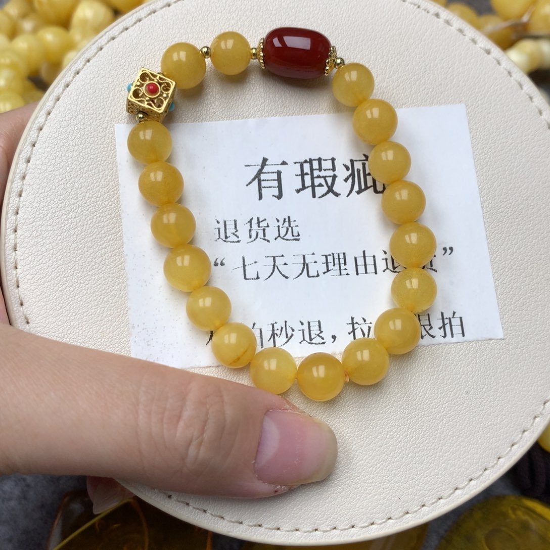 琥珀未镶嵌珠宝奇石17