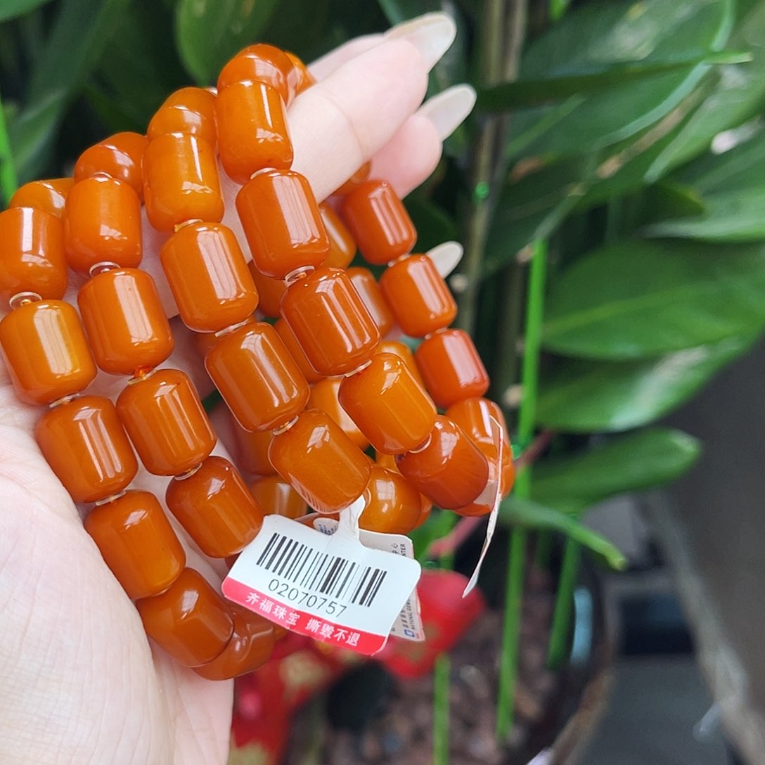 未镶嵌琥珀手链多样性发其一 10m