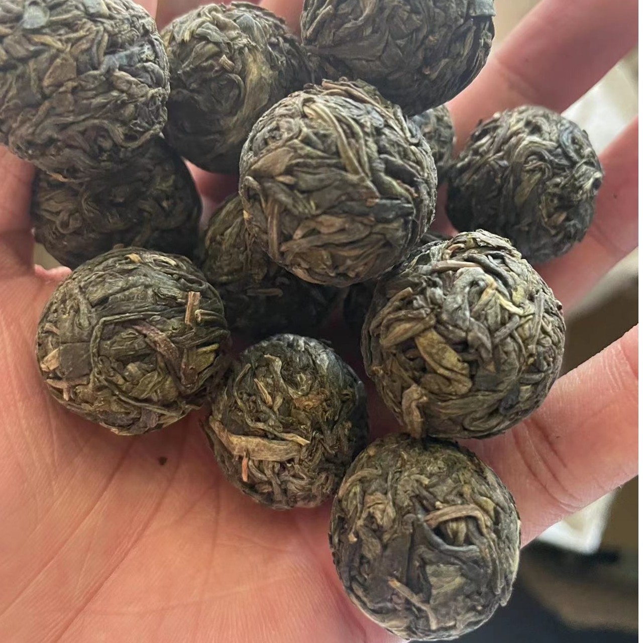 【红岩子-普洱茶生茶龙珠】2025年古树头春龙珠30颗