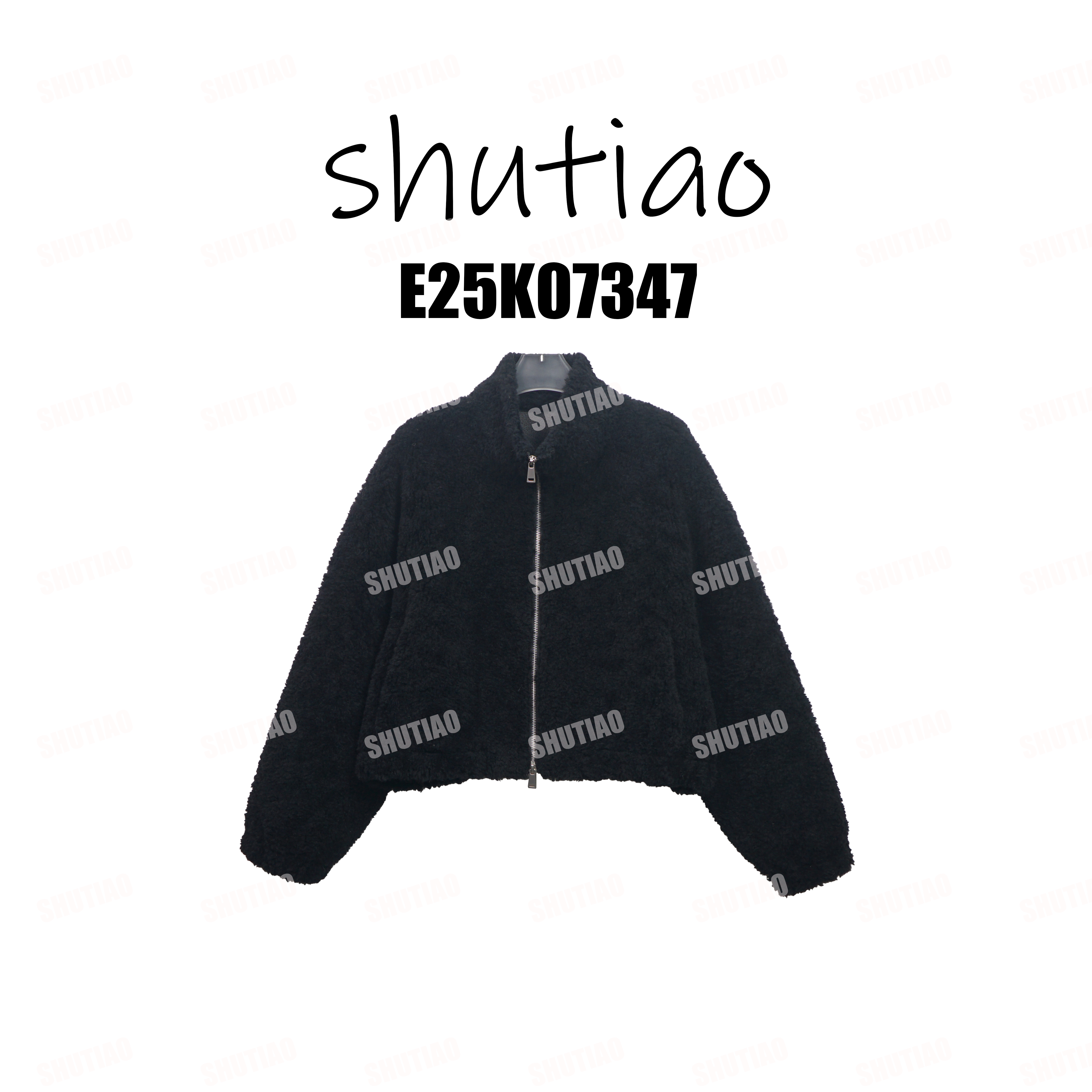 【SHUTIAO】2025秋冬：新款小众设计款外套E25K07347