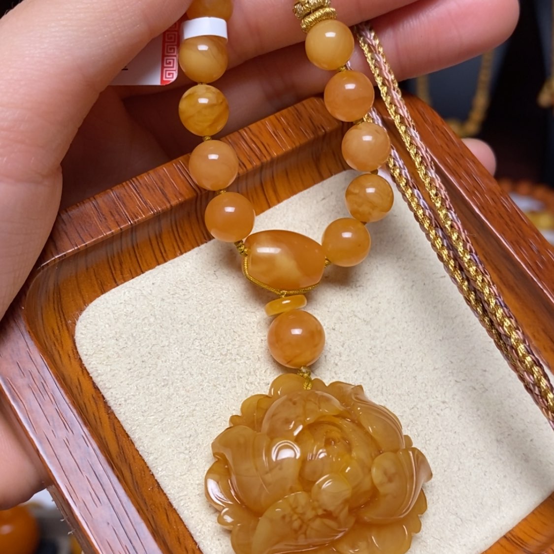 【闪购商品】未镶嵌蜜蜡颈饰项链