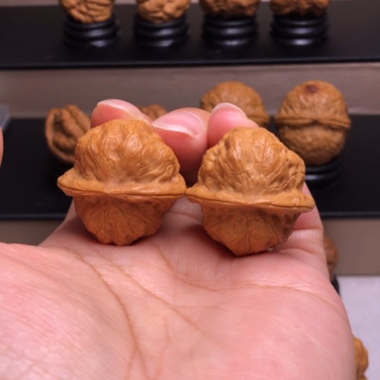 文玩核桃把件芭蕉扇21