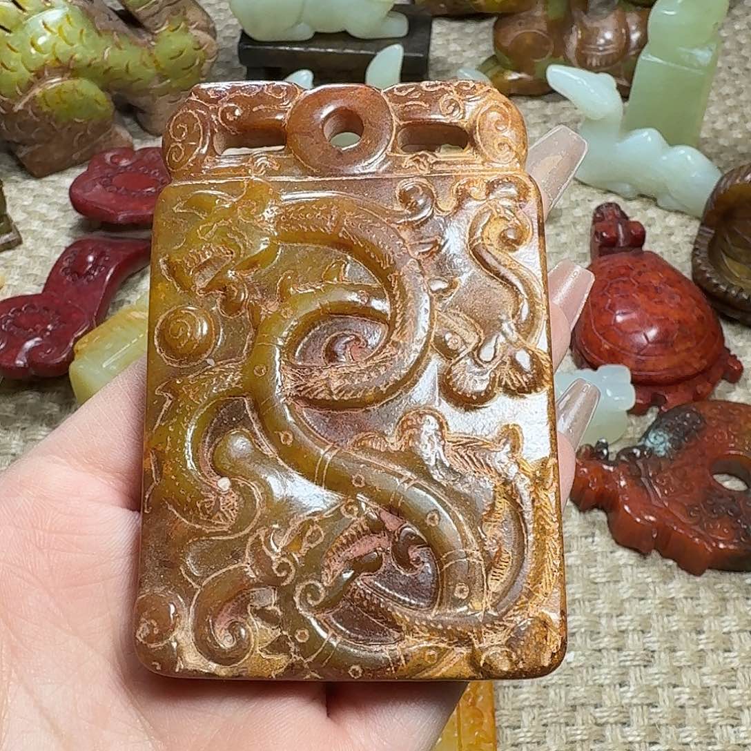 白玉菩提吊坠爱***店挂件