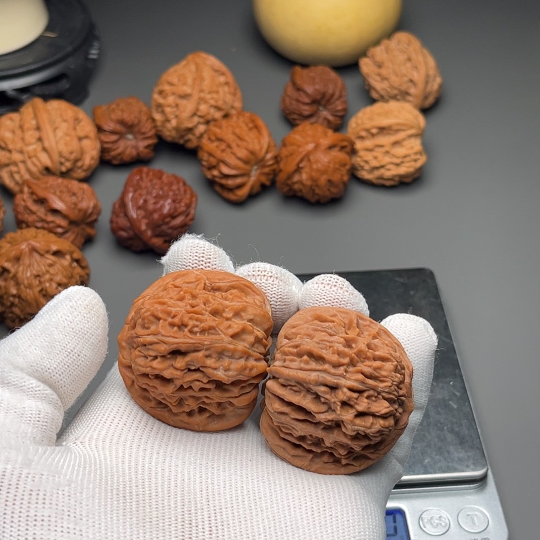 飞***鱼文玩核桃吊坠43全品四座楼