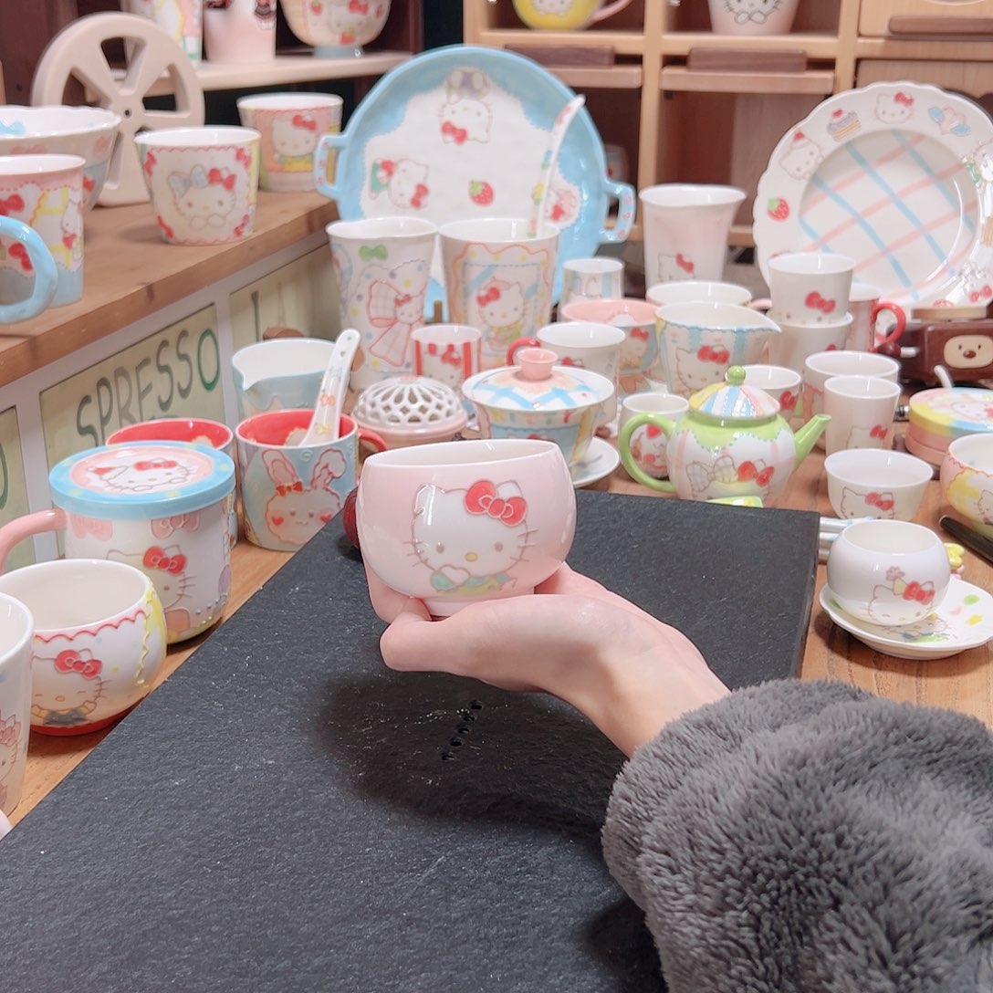 可爱手作陶瓷高温