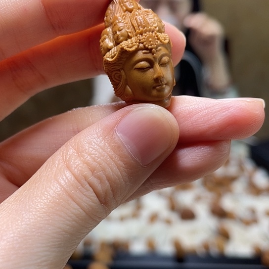 橄榄核手串/手链万佛观音