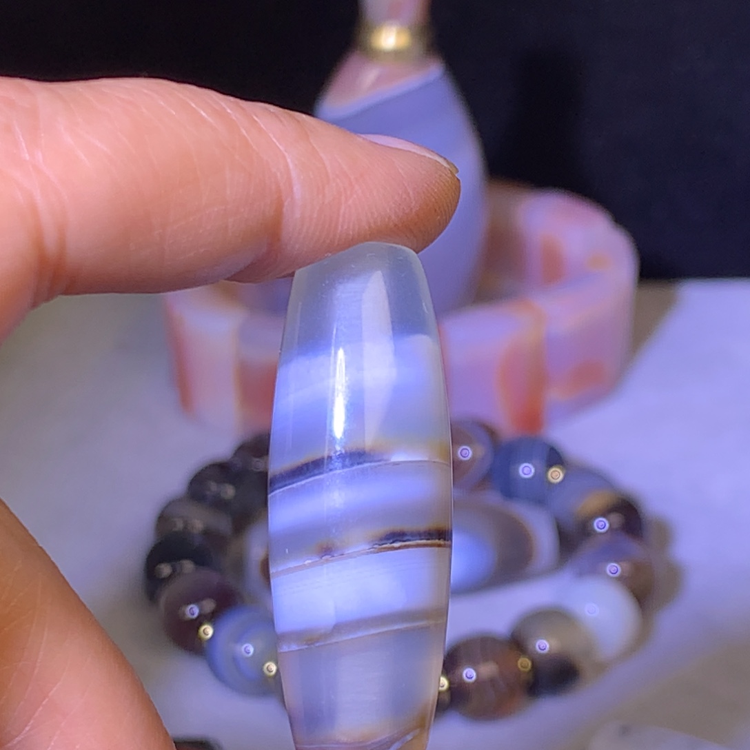 玛瑙/玉髓未镶嵌颈饰