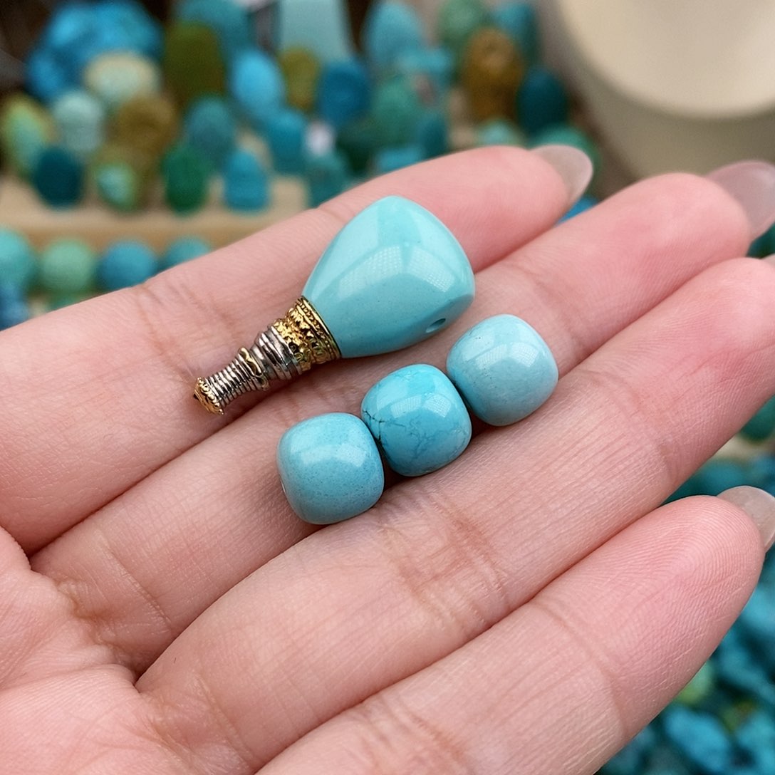 绿松石珠宝奇石未镶嵌x****膀