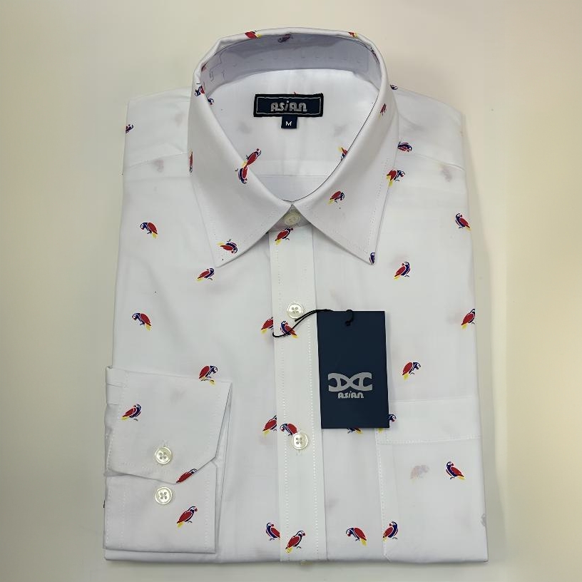 男士印花全棉衬衣