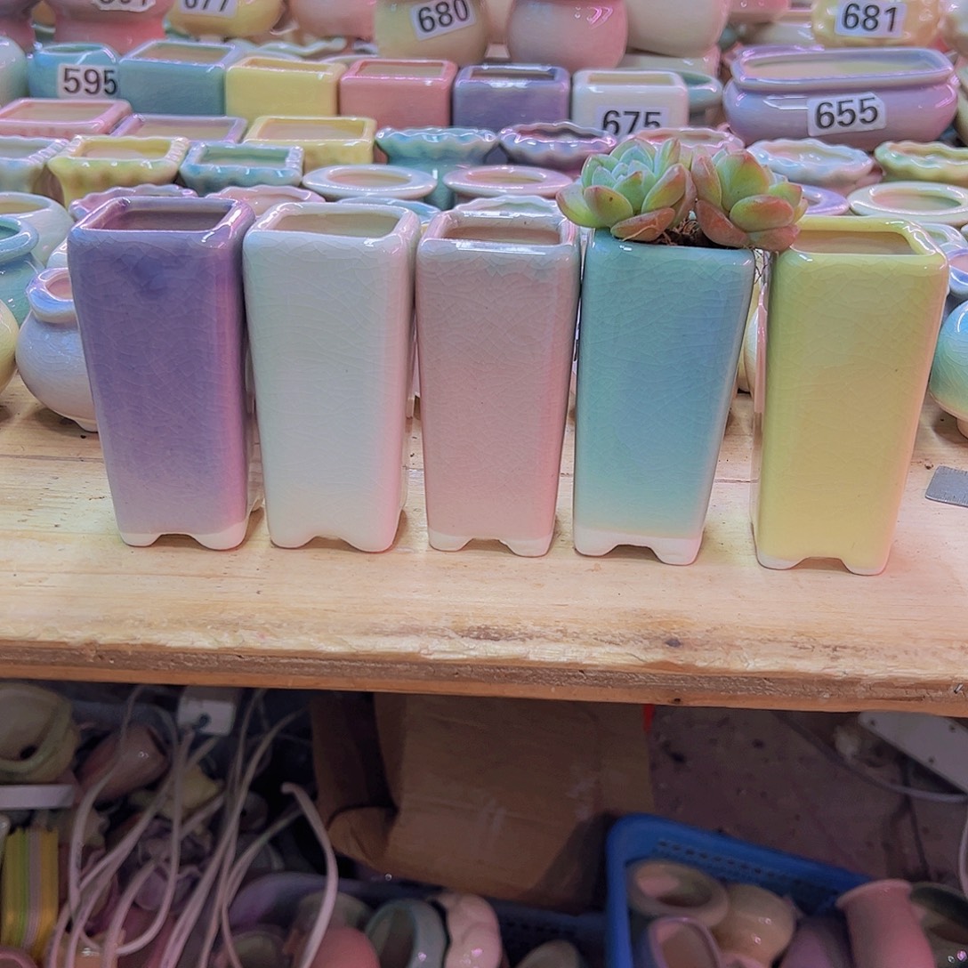 陶瓷花盆当场凑满12包邮