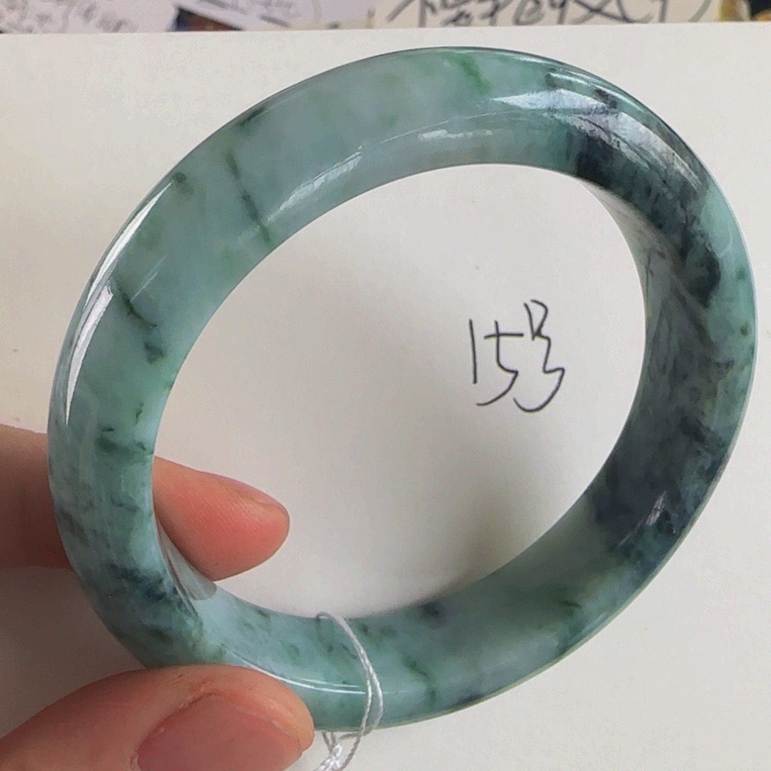 翡翠手镯未镶嵌老坑52.8