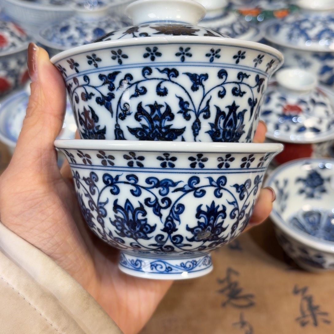 往***…盖碗499➕杯杯299。。。。。。。。。