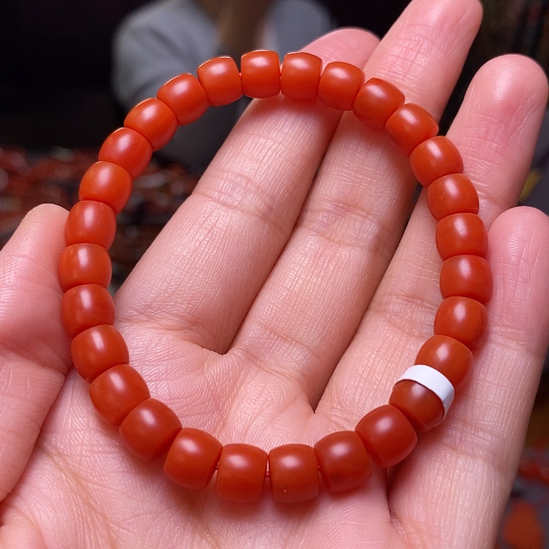 南红玛瑙单圈7m m未镶嵌