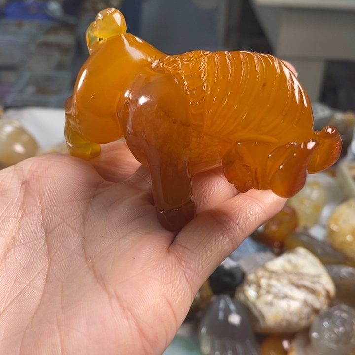 玛瑙/玉髓吊坠(不含链)未镶嵌