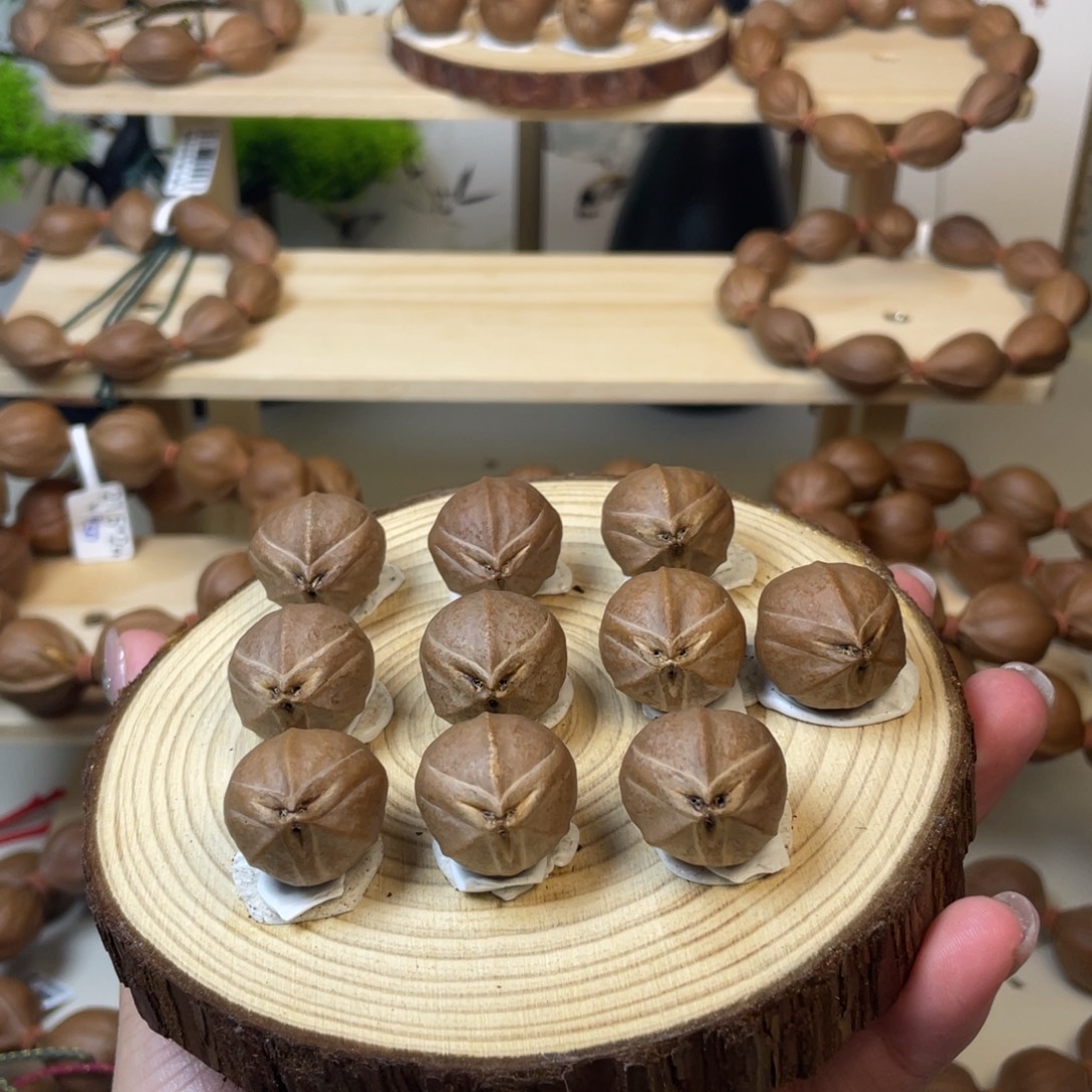 峰***起橄榄核手串/手链20*24梅林铁核