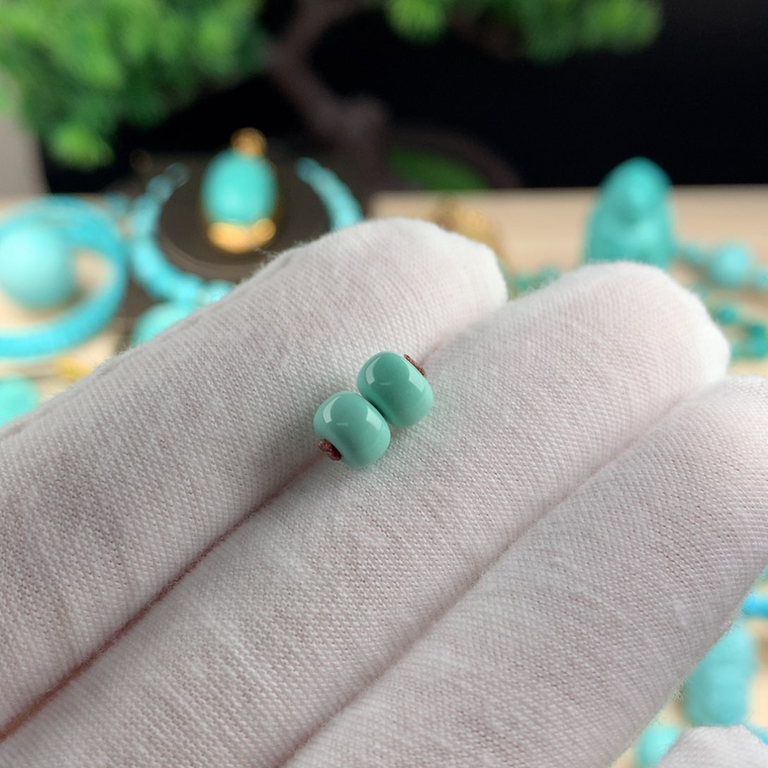 绿松石配珠卡6.7未镶嵌