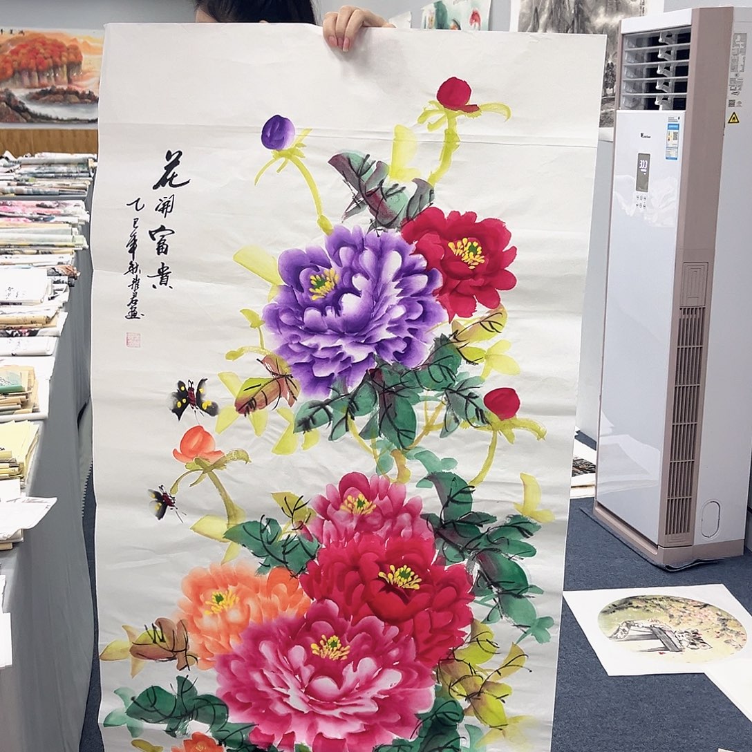 国画国画作品纯手绘
