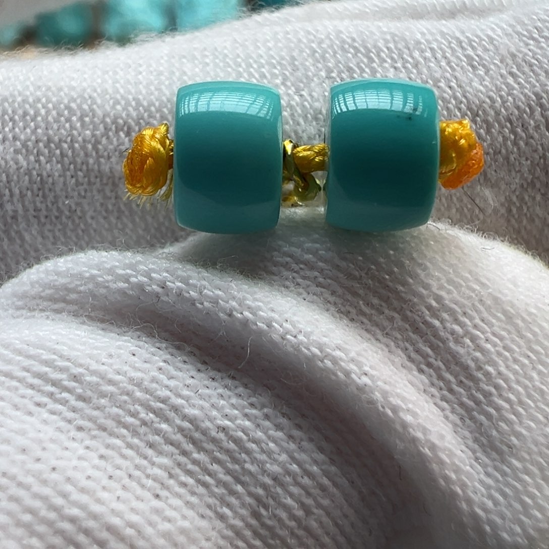 绿松石未镶嵌配饰6.4×4.4