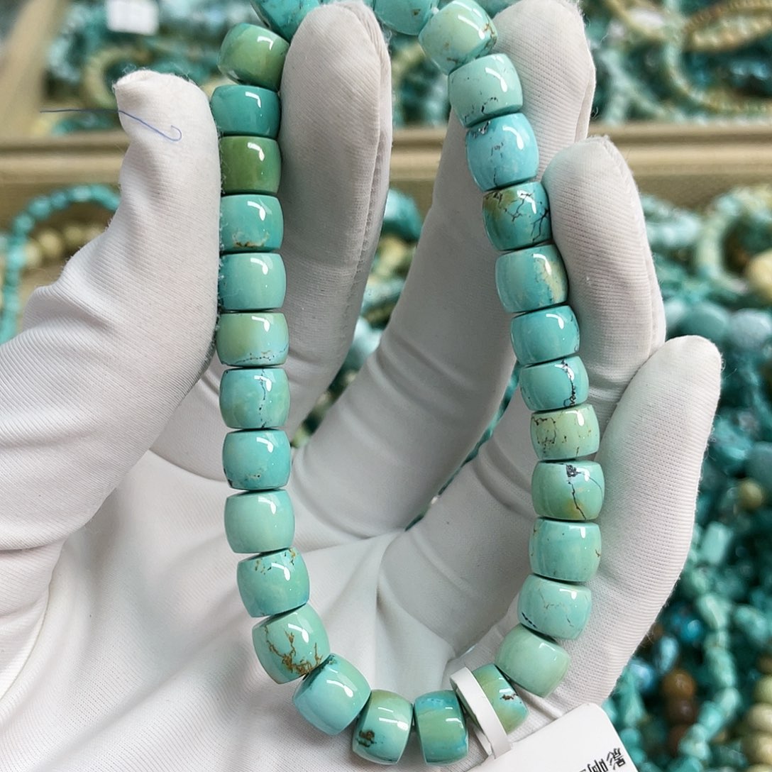 【闪购商品】绿松石珠宝奇石未镶嵌芥****辣卡7.7