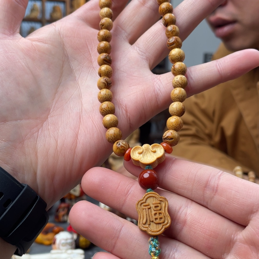 木方颜竹木艺术手串