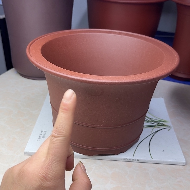 林***雾春秋花盆精品兰盆