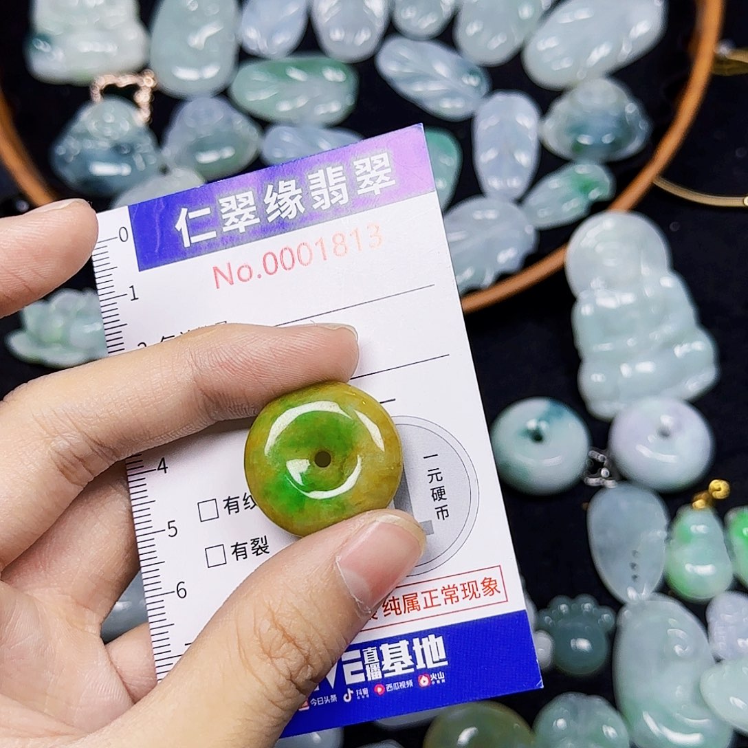 沉***沉翡翠未镶嵌颈饰fc