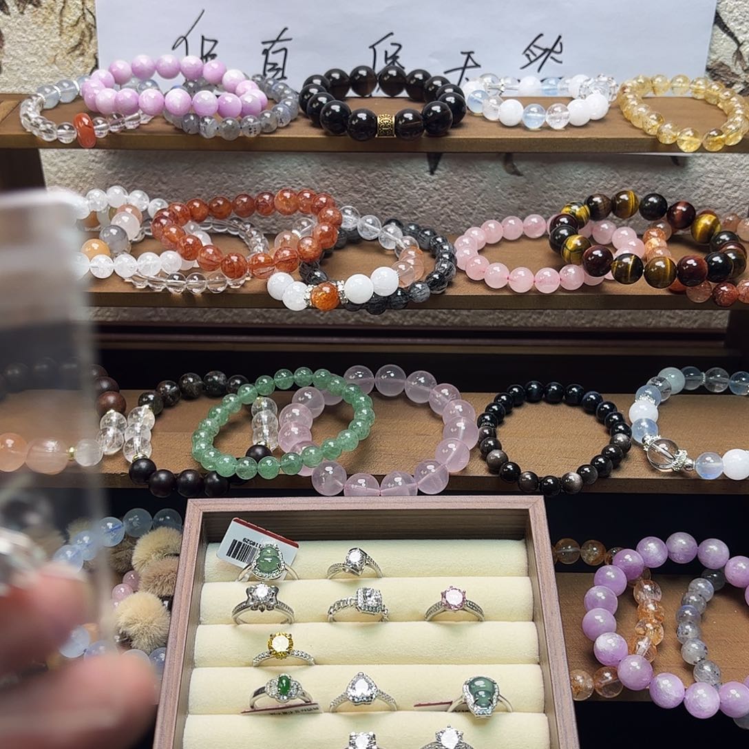 手链烟晶银S925镶嵌